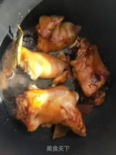Make Red burning pig hoof step 5
