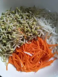 Make Spring rolls step 3