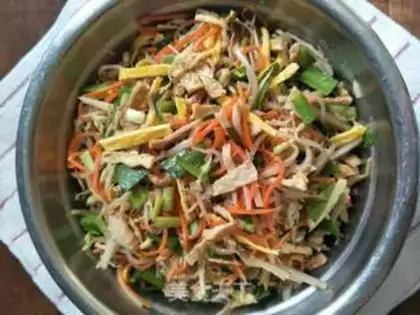 Make Spring rolls step 5