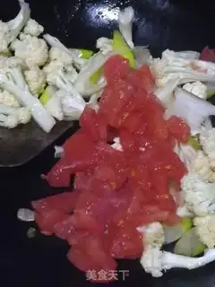 Make Tomato broccoli step 3