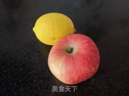 Make Lemon apple juice step 0
