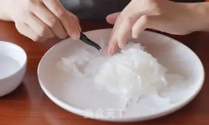 Make The rice nest step 1