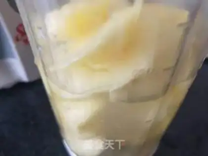 Make Lemon apple juice step 2