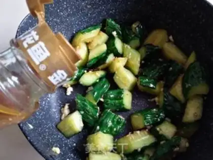 Make Fried cucumber step 6