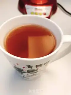 Make Red bean rice tea step 7