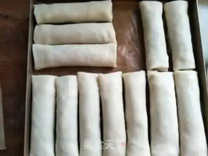 Make Spring rolls step 19