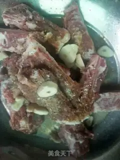 Make Golden Garlic bones step 1