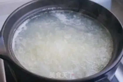 Make Pumpkin porridge step 1