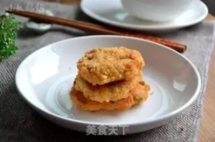 Make Shrimp cake step 7