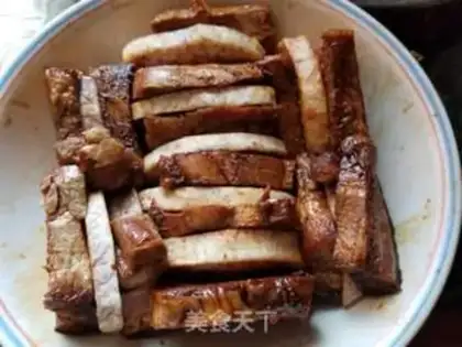 Make Plum-dry-cracked potato step 13