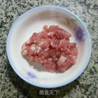 Make Olive meat and rice step 1