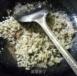 Make Olive meat and rice step 7