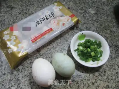 Make Shrimp-flavored duck eggs step 0