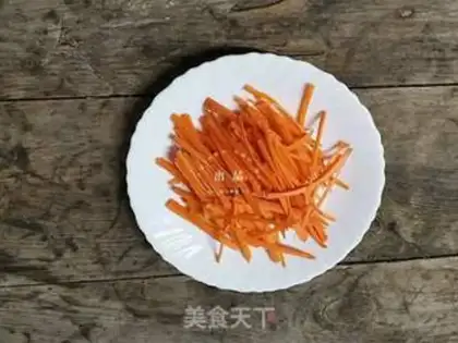 Make Peas sprouts carrots step 1