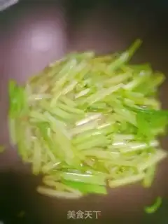 Make Fried celery step 3