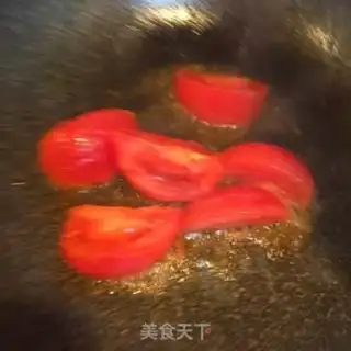 Make Tomato slices of gold and mushroom soup step 3