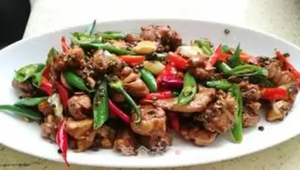 Make Spicy chicken step 7
