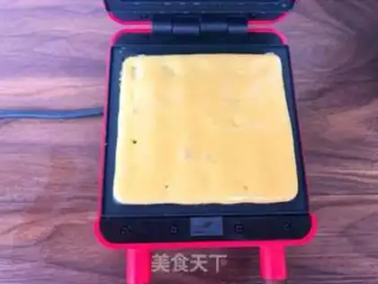 Make Quick waffles step 5
