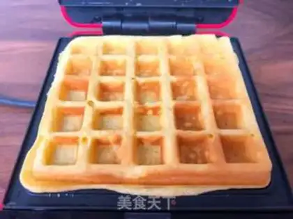 Make Quick waffles step 6