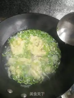 Make Silver fish egg soup step 9
