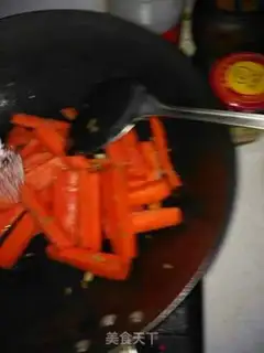 Make Carrot burns red meat step 8