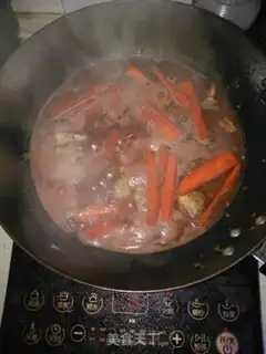 Make Carrot burns red meat step 10