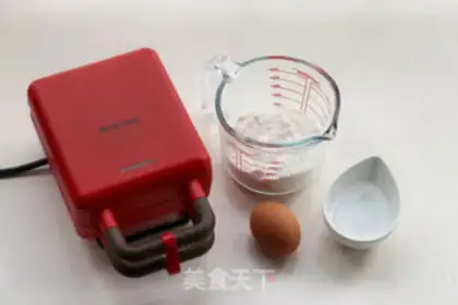 Make original waffles step 0