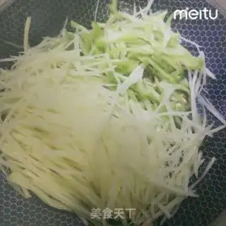 Make Spilled potatoes step 6