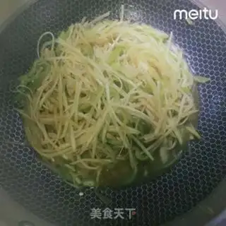 Make Spilled potatoes step 7