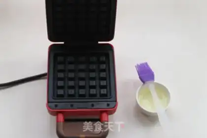Make original waffles step 3