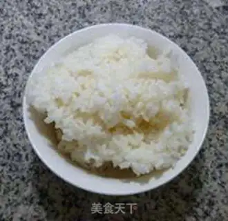 Make Quillard egg fried rice step 0
