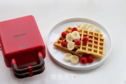 Make original waffles step 7