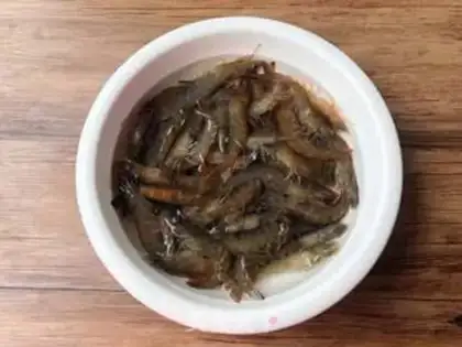 Make Spicy shrimp step 0