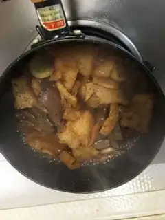 Make Duck blood burns the belly step 6