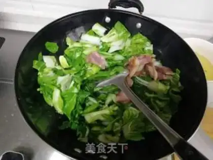 Make Sausage and green sauce step 4