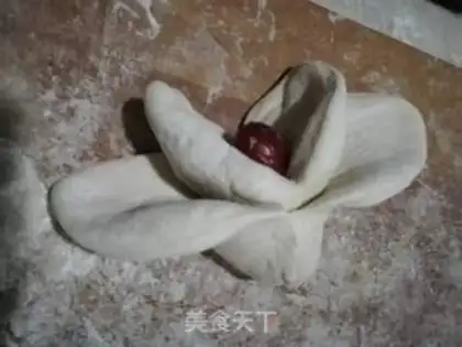 Make Basket buns step 6