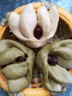 Make Basket buns step 7