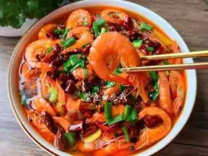 Make Spicy shrimp step 9
