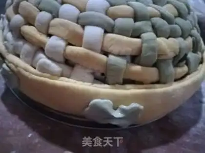 Make Basket buns step 4