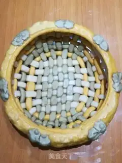 Make Basket buns step 6