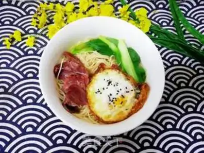 Make Beef egg noodles step 8