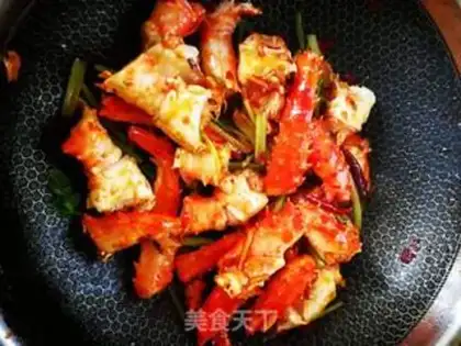 Make Spicy crabs step 6