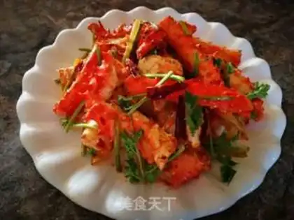 Make Spicy crabs step 8