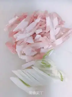 Make Pickle noodles step 1
