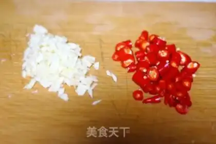 Make radish and fried meat step 2