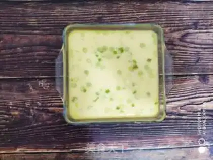 Make Shrimp skin steam cake step 5