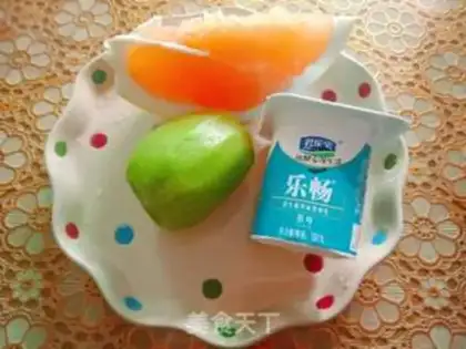 Make Yogurt and fruit step 0