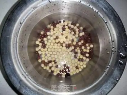 Make Red Bean Mountain medicine and soy sauce step 1