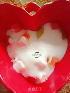 Make Yogurt and fruit step 3