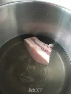 Make Garlic white meat step 1